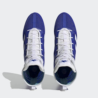 Scarpe da Boxe Adidas Box Hog 4 Blu-bianco