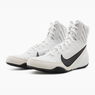 Scarpe da Boxe Nike Machomai 3 Bianco-nero-Combat Arena