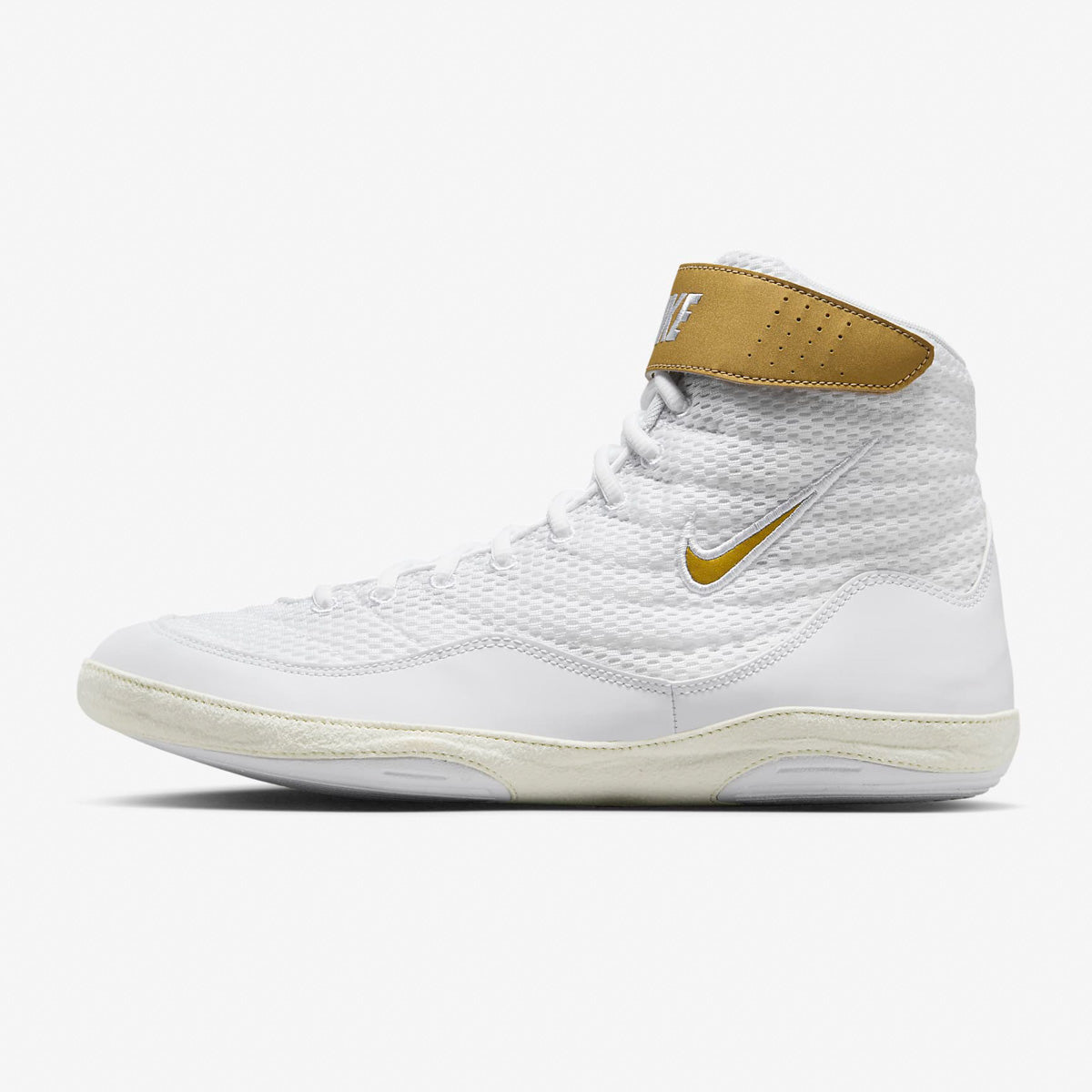 Nike fashion white wrestling shoes