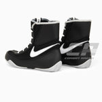 Scarpe da boxe Nike Machomai Nero-Bianco-Combat Arena