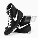 Scarpe da boxe Nike Machomai Nero-Bianco-Combat Arena