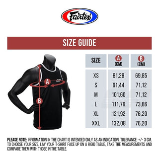 Sleeveless t-shirt Fairtex Be Inspired MTT35