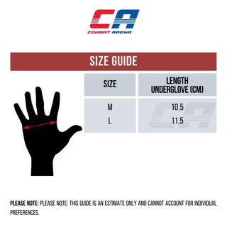 Stretchable Glove Liners Combat Arena