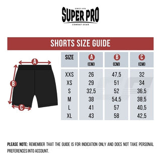 Boxing shorts Super Pro Combat Gear Club