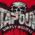 T-shirt Tapout Creston Rosso-Combat Arena