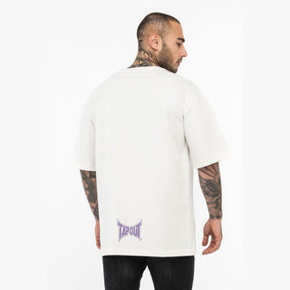 T-shirt Tapout Oversize CF Tee Bianco-Combat Arena