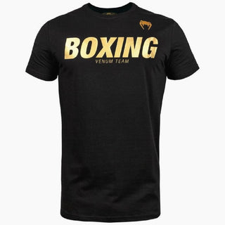 T-shirt Venum Boxing VT Nero-Oro