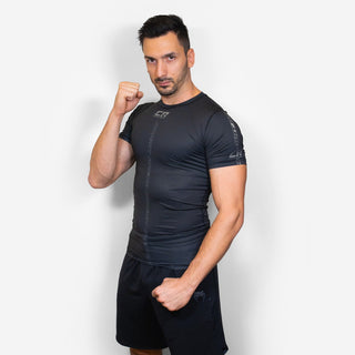 T-shirt compressive Combat Arena Power Shirt short sleeves