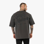 T-shirt Tapout Oversize Simply Believe Gray