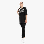 T-shirt Tapout Oversize Simply Believe Black