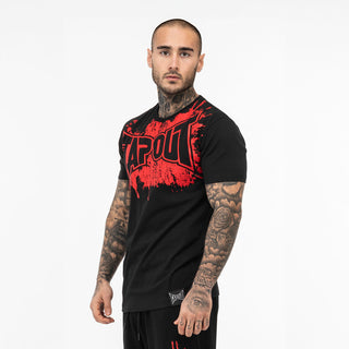 T-shirt Tapout Splashed Black