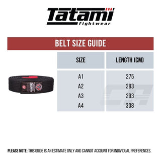 BJJ Tatami Belt