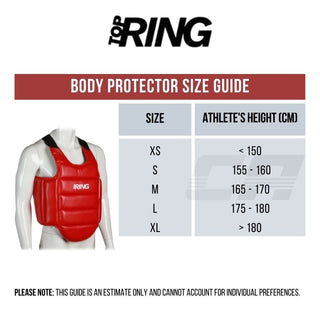 Body protector Reversible FIKBMS Top Ring Kickboxing Art. 69S