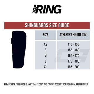 Shinguards Top Ring Training Line Art. 322