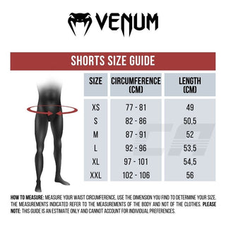 Shorts training Venum Fight Week UFC Adrenaline