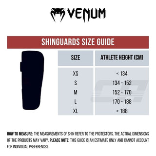 Shin- and instep guards stocking Venum Kontact Black-gold