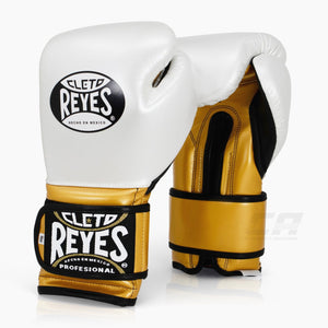 Boxing gloves Cleto Reyes High Precision Training CE7 Pink-White