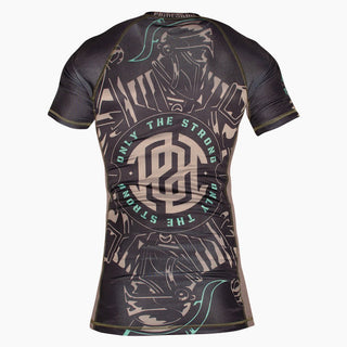 Rashguard Pride or Die Only The Strong maniche corte-Combat Arena