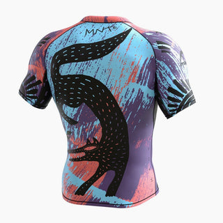 Rashguard Manto Livings maniche corte Multicolour-Combat Arena