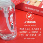 Spray disinfettante SafeJawz per paradenti 50 ml-Combat Arena